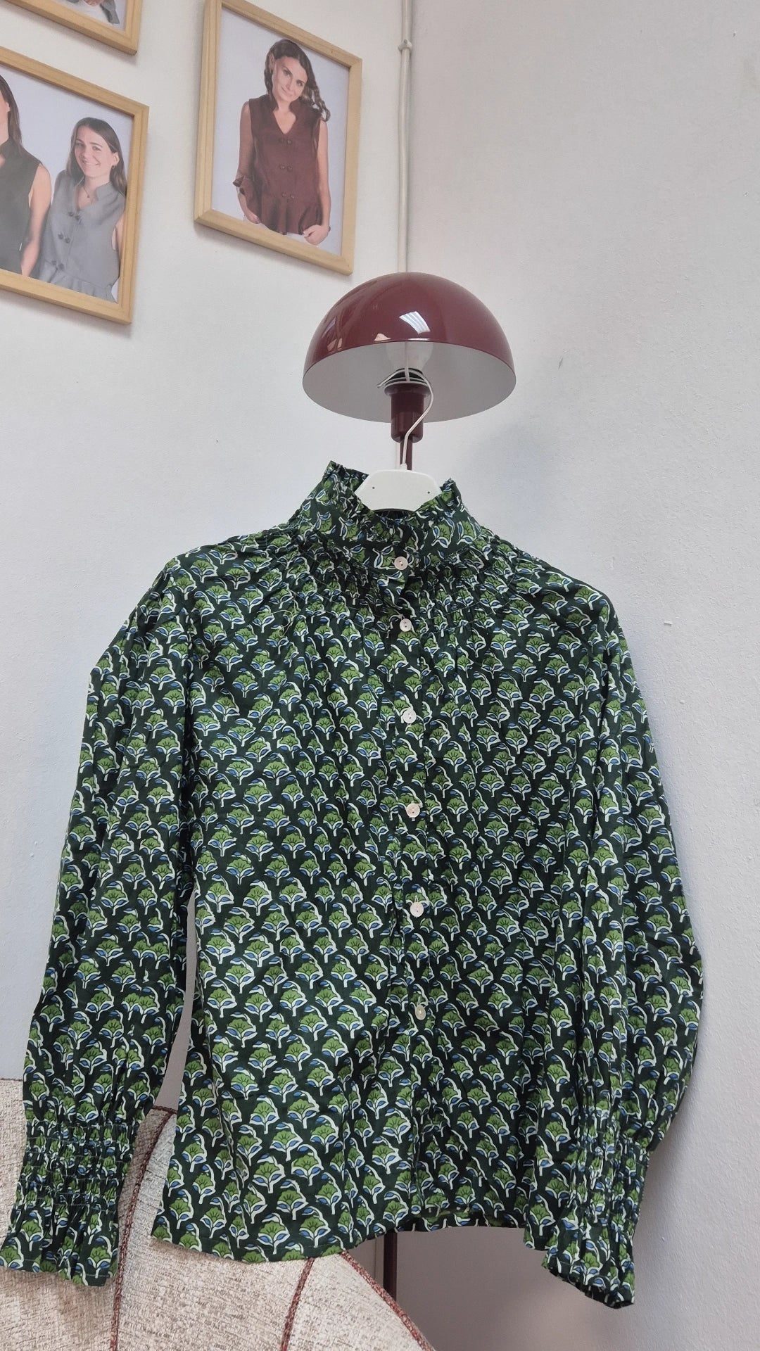 Blusa Florelia verde