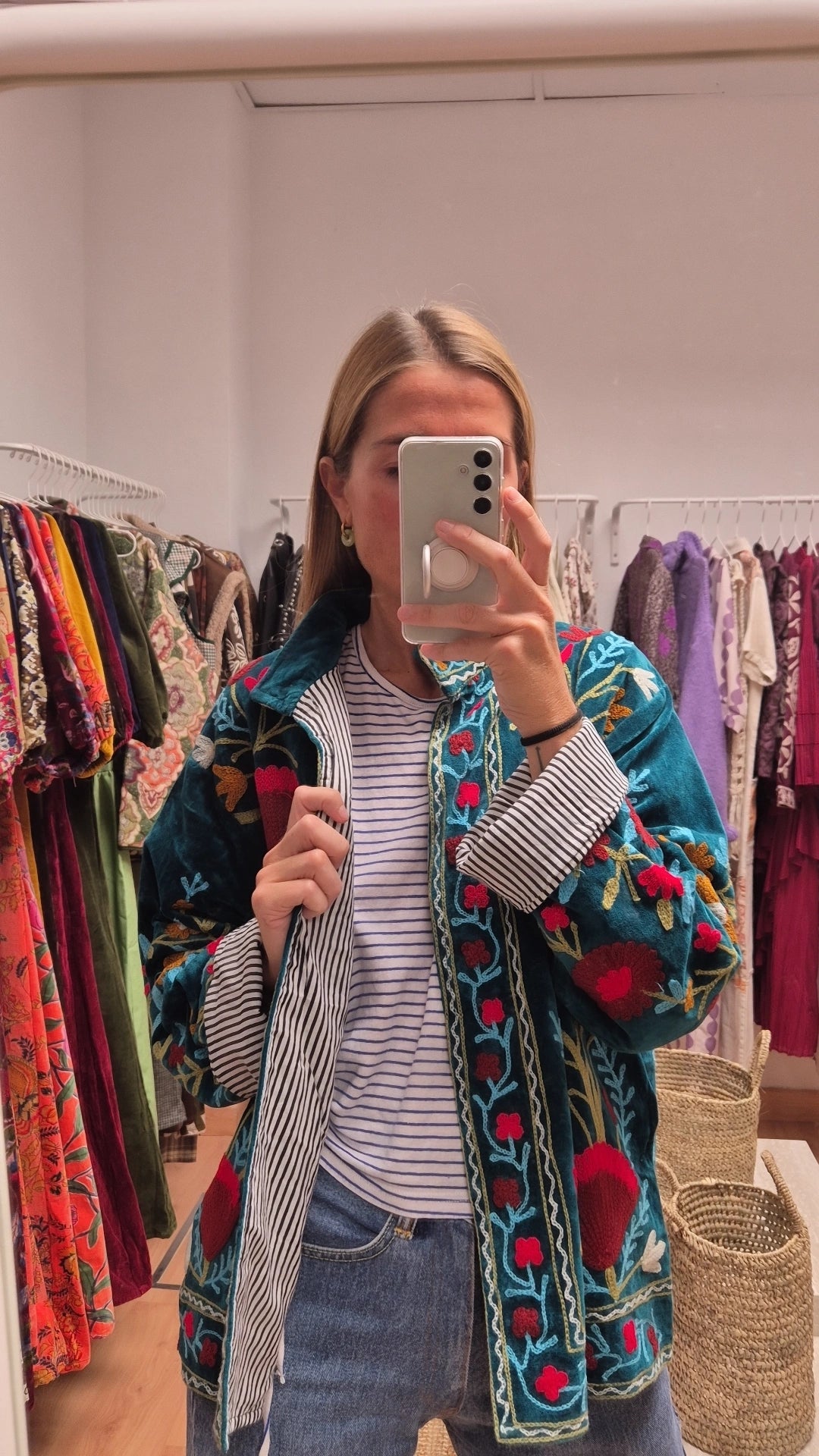 Chaqueta Ankit terciopelo Sumaq