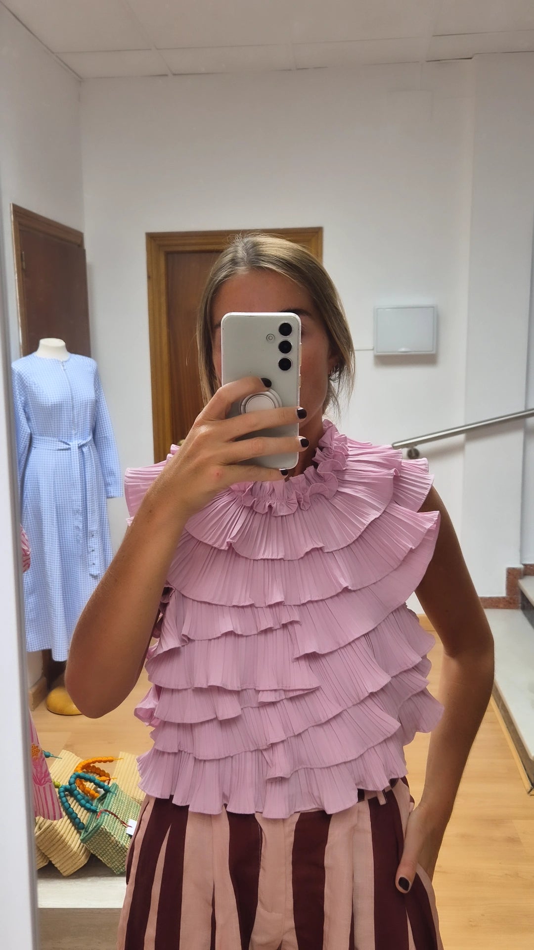 Blusa Java rosa