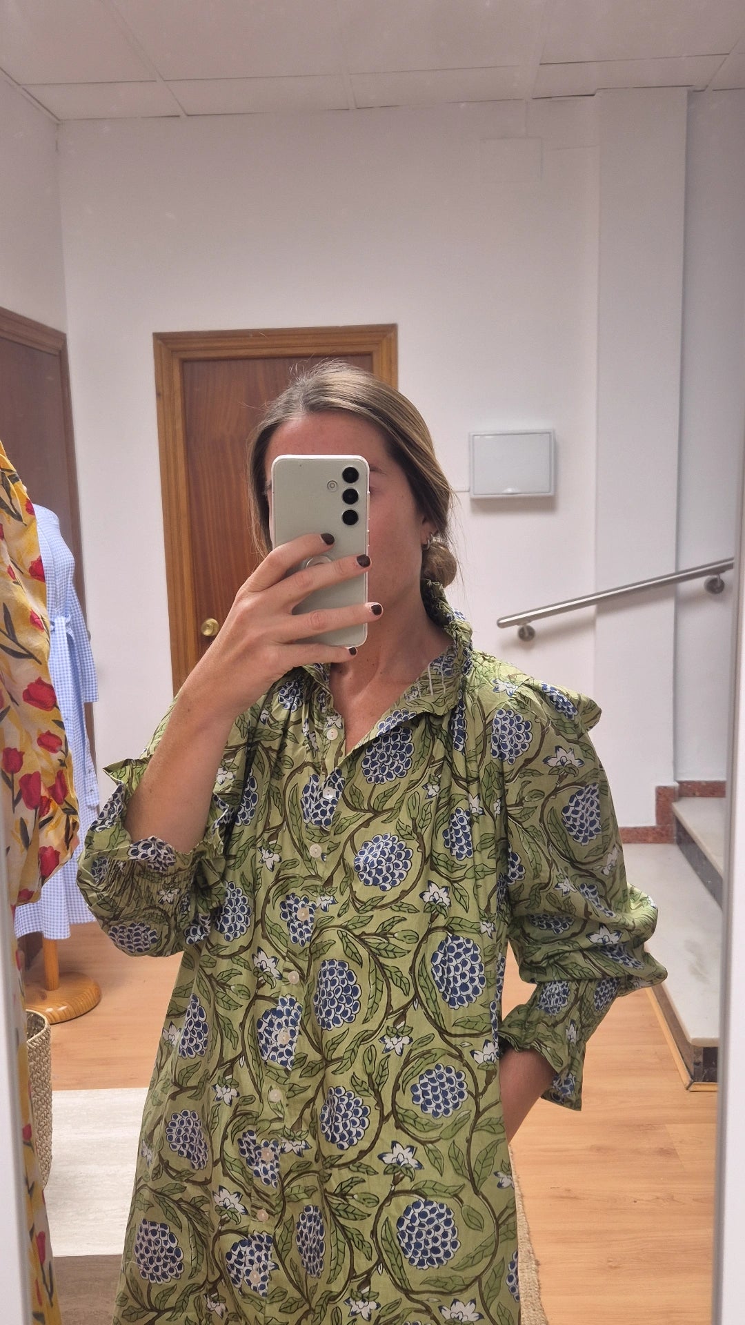 Vestido Florelia manga larga A