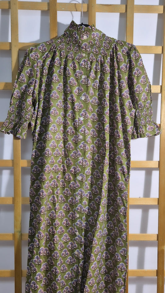 Vestido Florelia manga corta MM