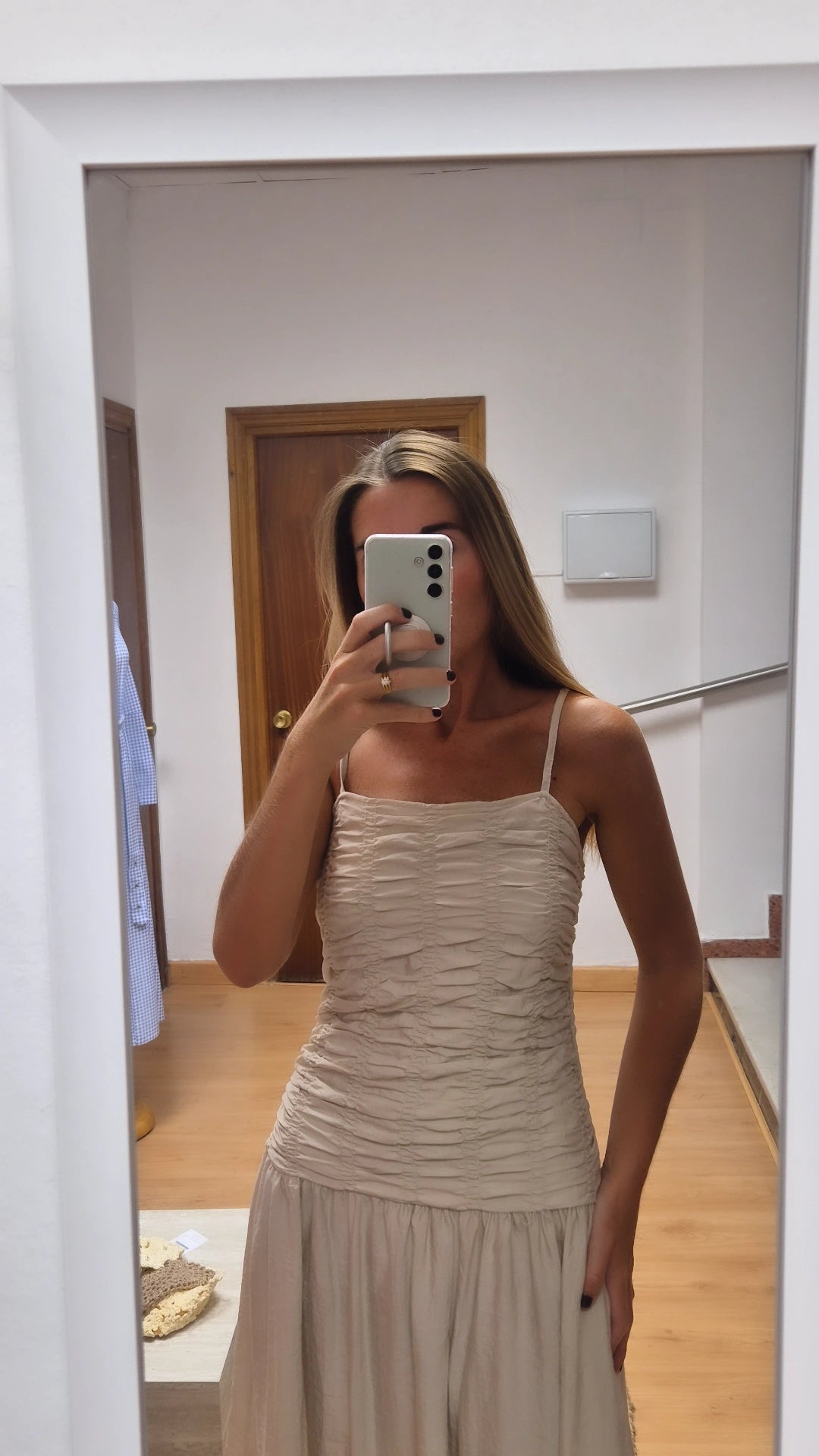 Vestido Carola crudo