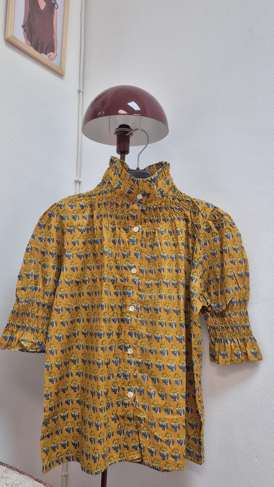 Blusa Florelia manga corta N
