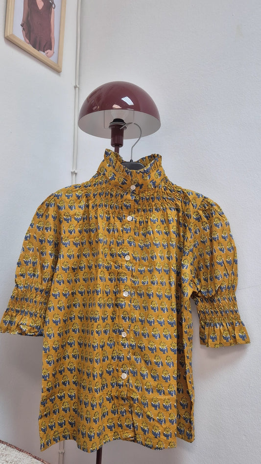 Blusa Florelia manga corta N