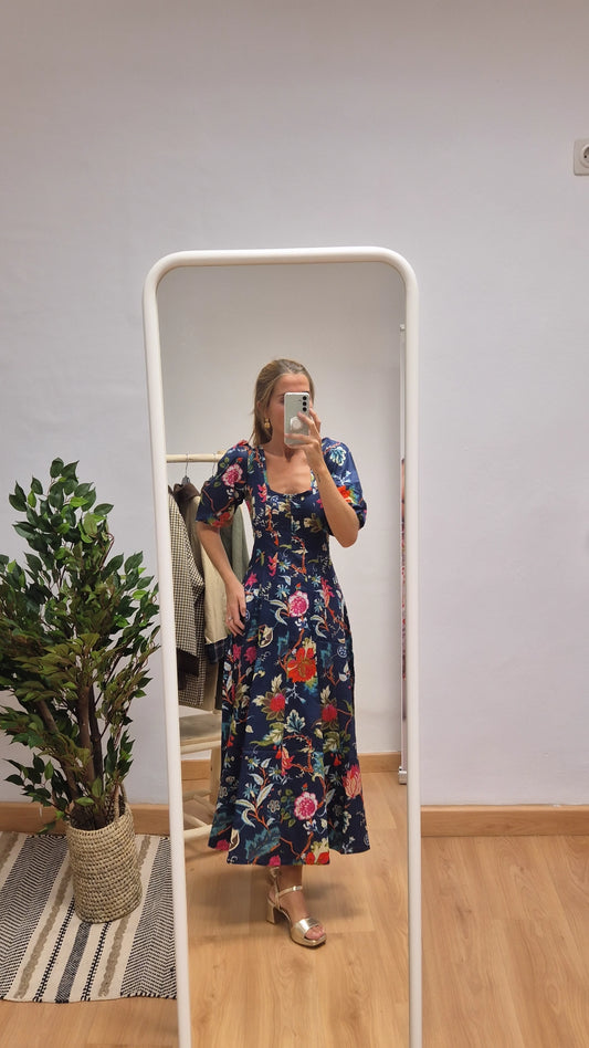 Vestido Kali con mangas Almira