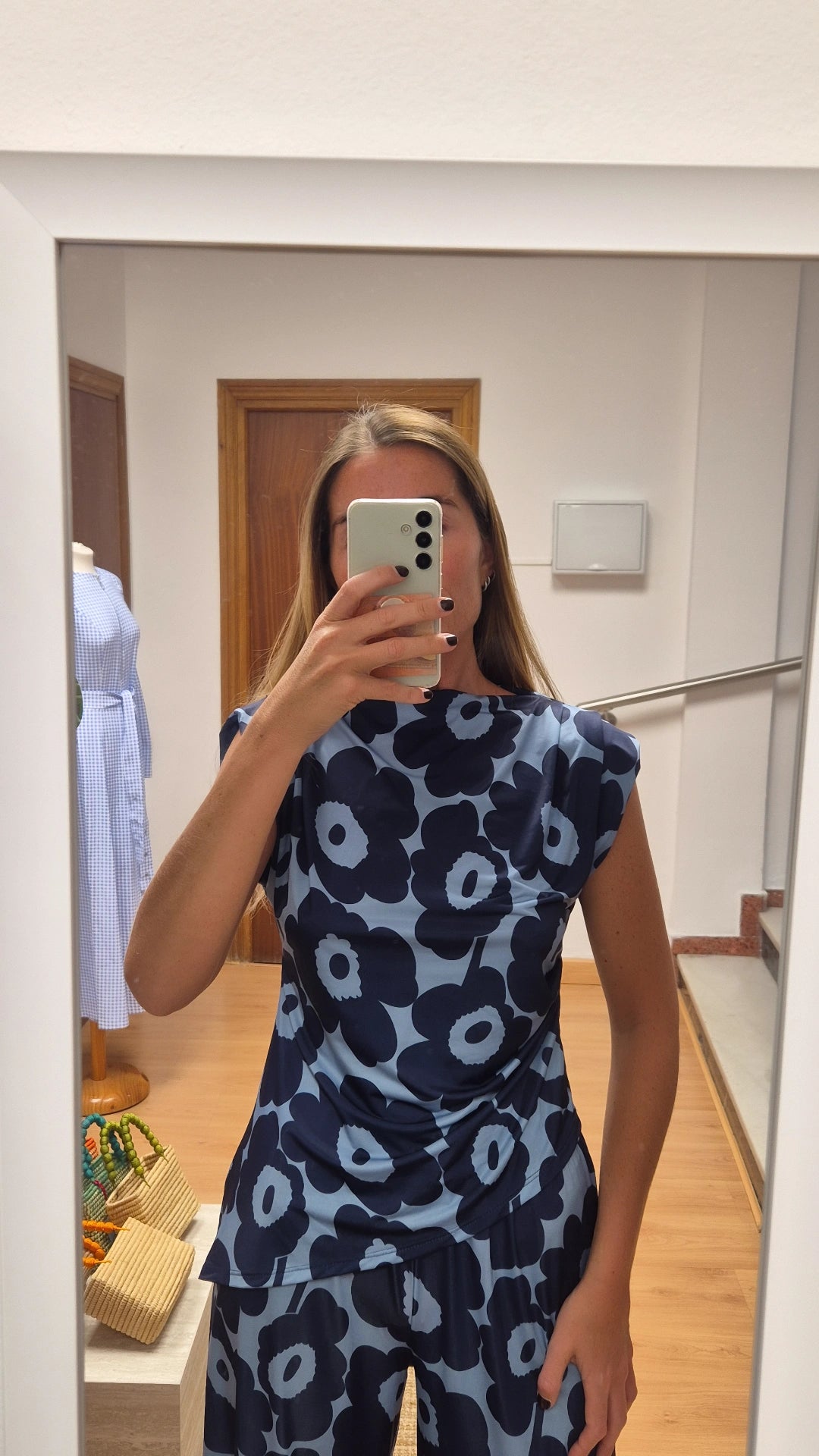 Conjunto Olga azul