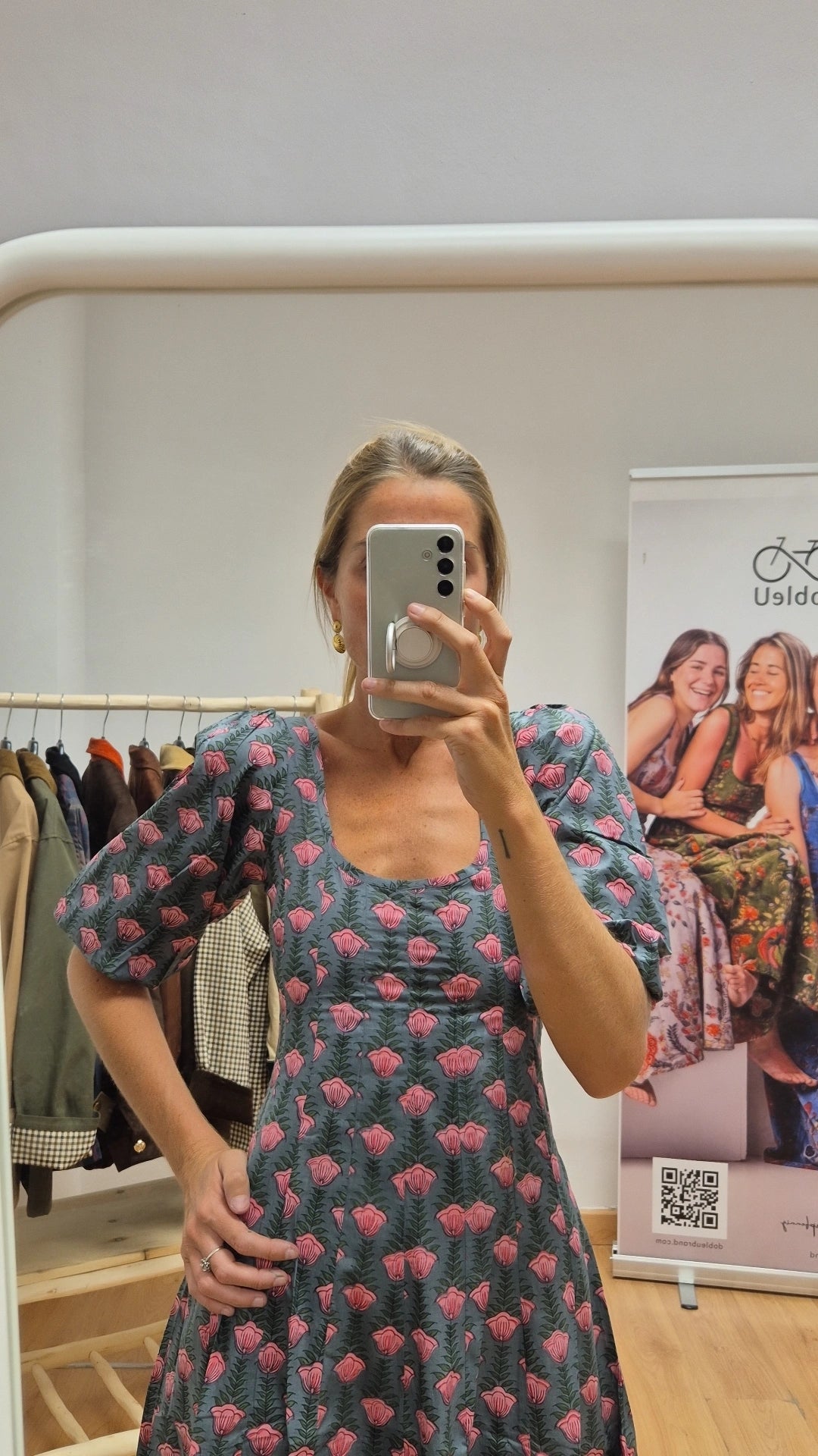 Vestido Kali con mangas Malia