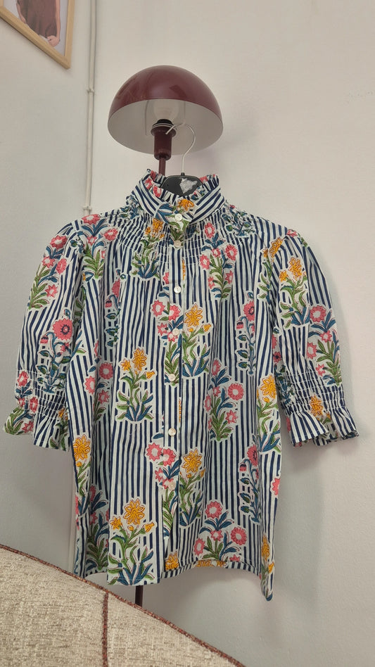 Blusa Florelia manga corta X