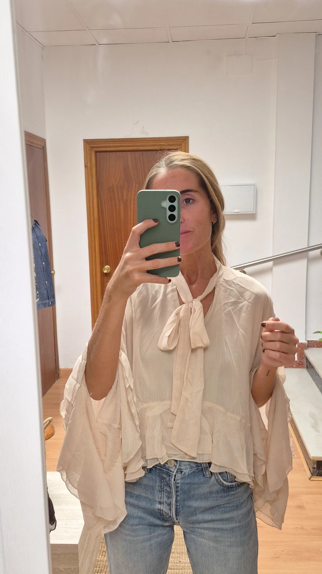 Blusa Anabel crudo