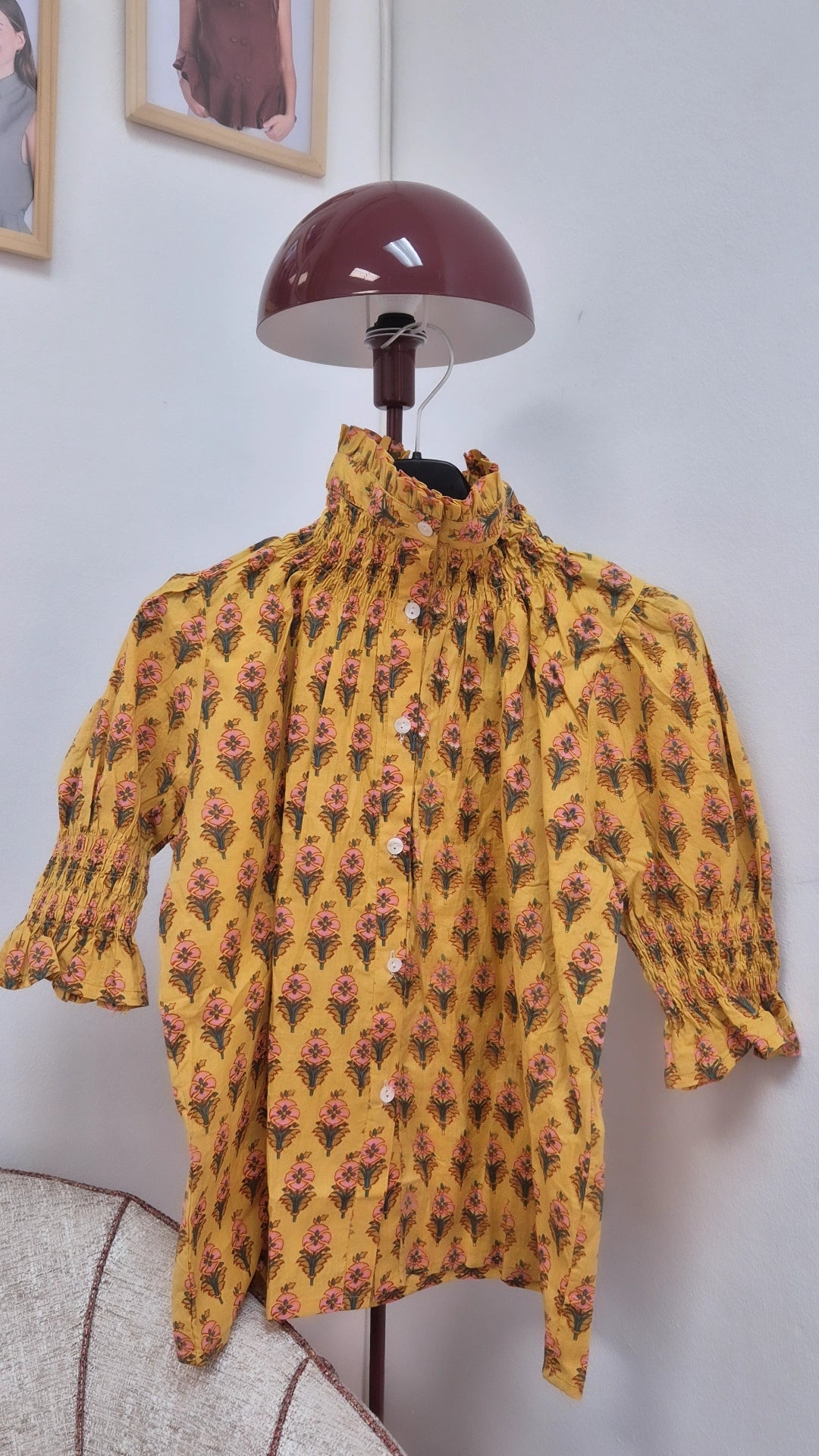 Blusa Florelia manga corta NN