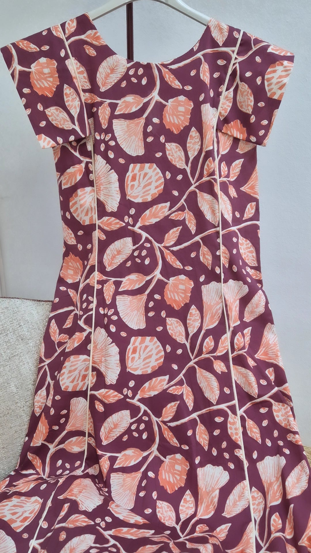 Vestido Mar buganvilla