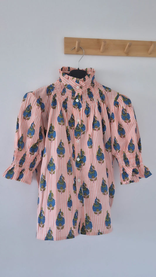 Blusa Florelia manga corta Z