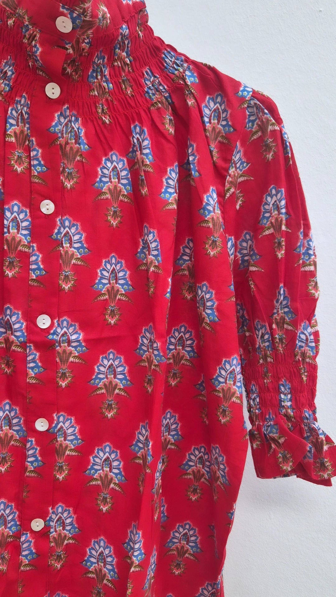 Blusa Florelia manga corta FFF