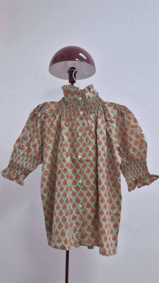 Blusa Florelia manga corta EEE