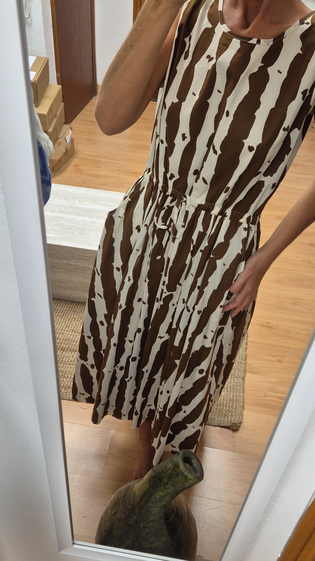 Vestido pichi print