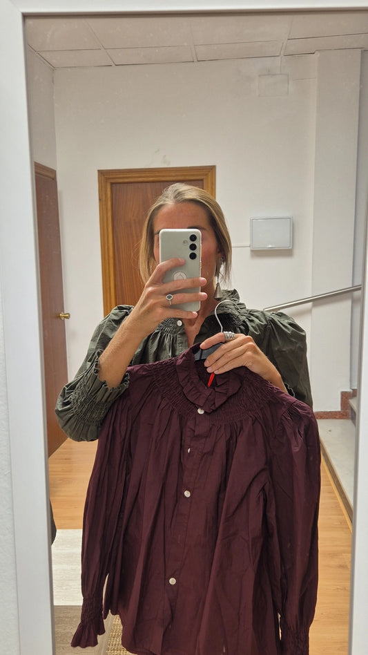 Blusa Cata buganvilla
