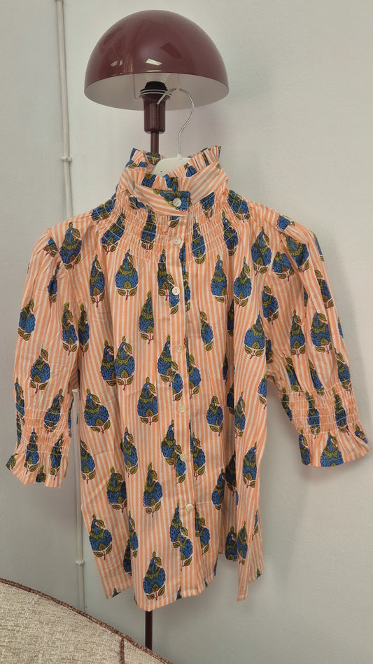Blusa Florelia manga corta Z