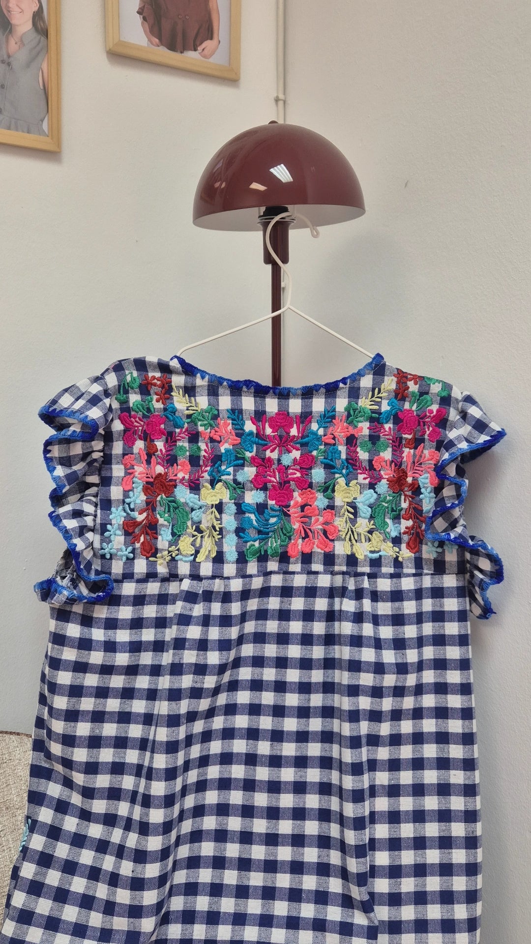 Vestido Filipa mar
