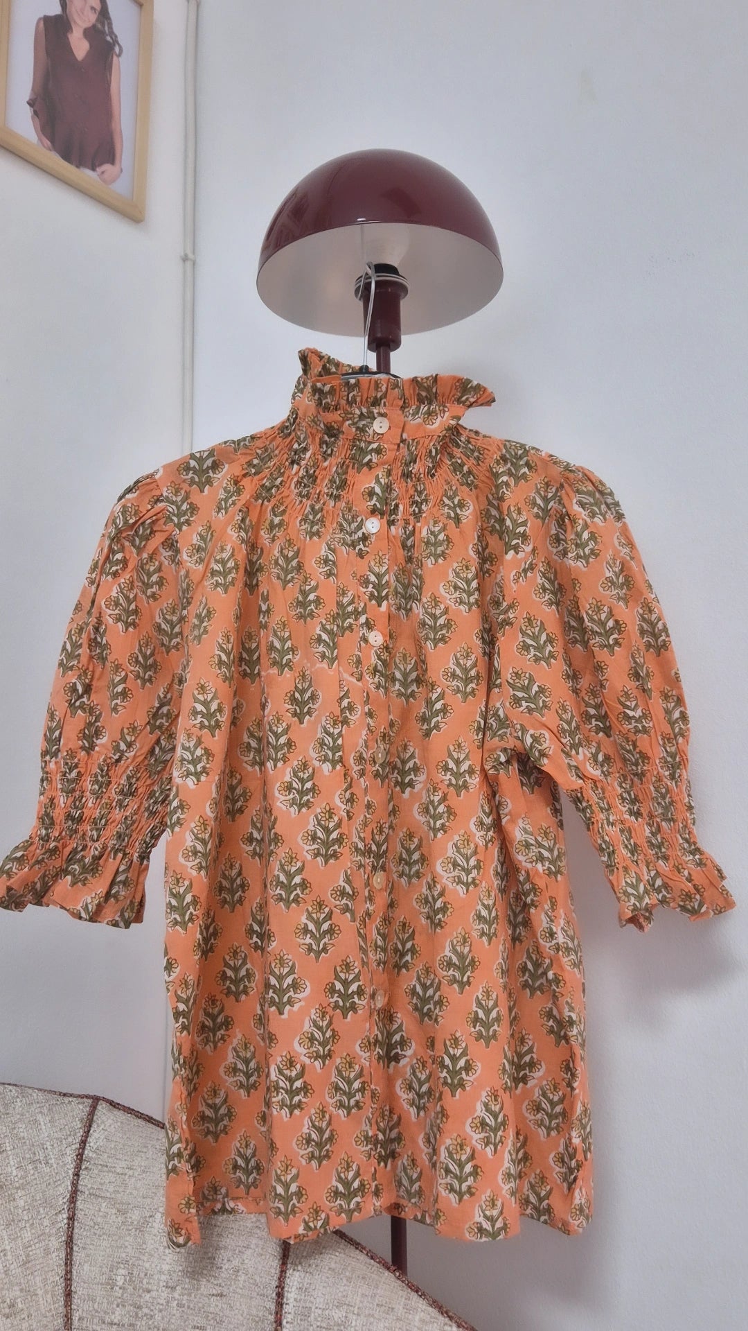 Blusa Florelia manga corta GGG