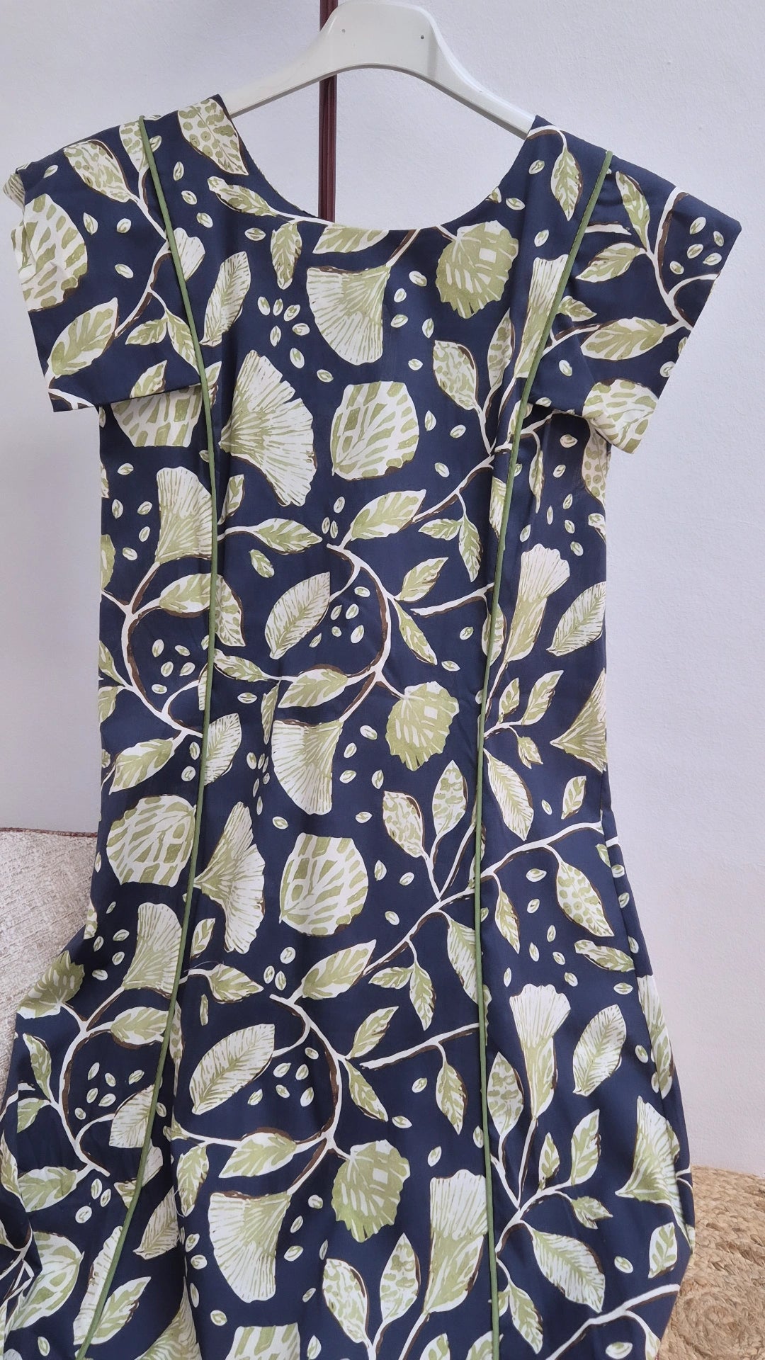 Vestido Mar azul marino