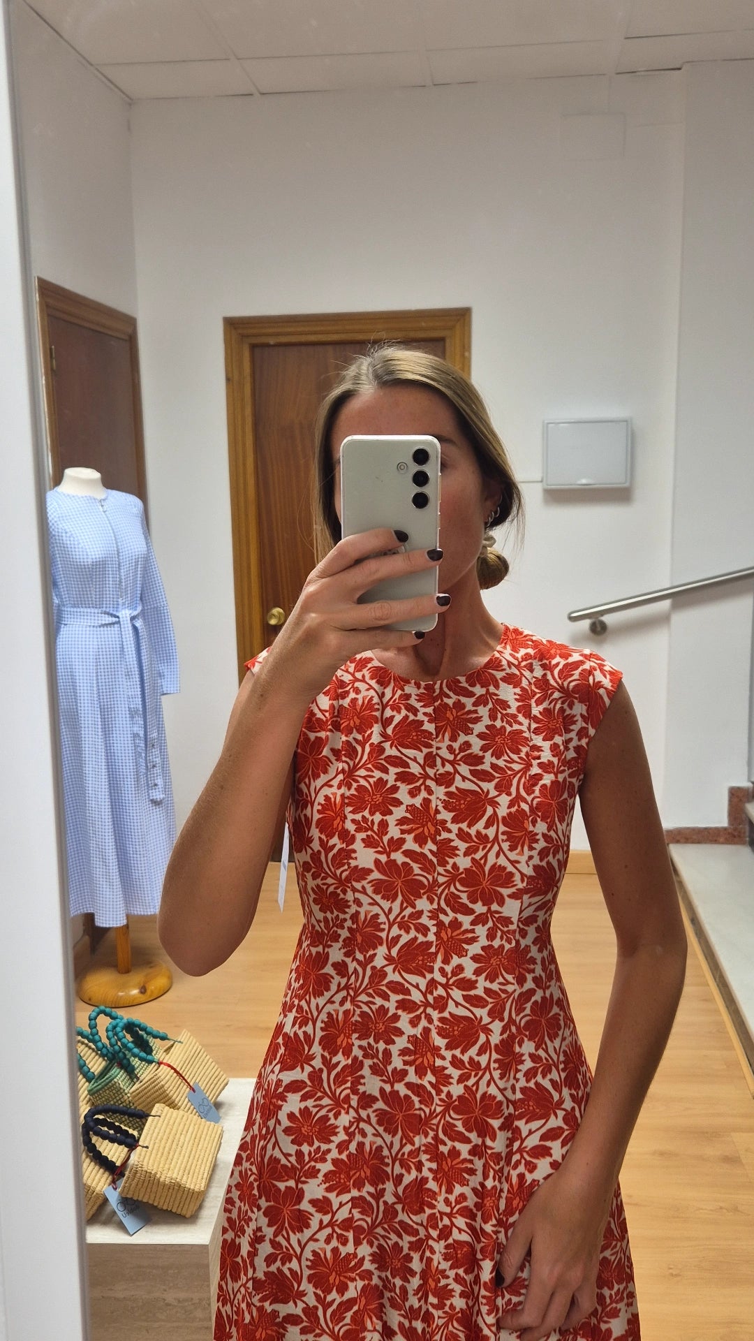 Vestido Clara rojo