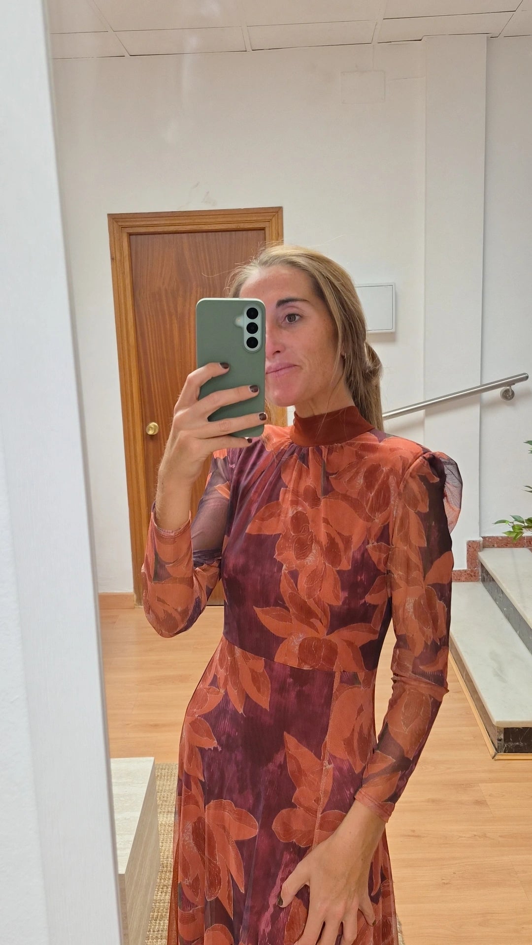 Vestido Carmen orange