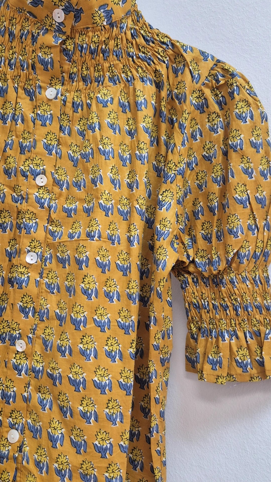 Blusa Florelia manga corta N
