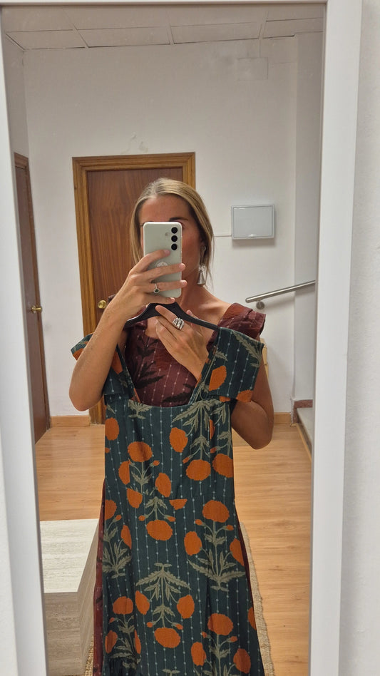 Vestido Elsa verde