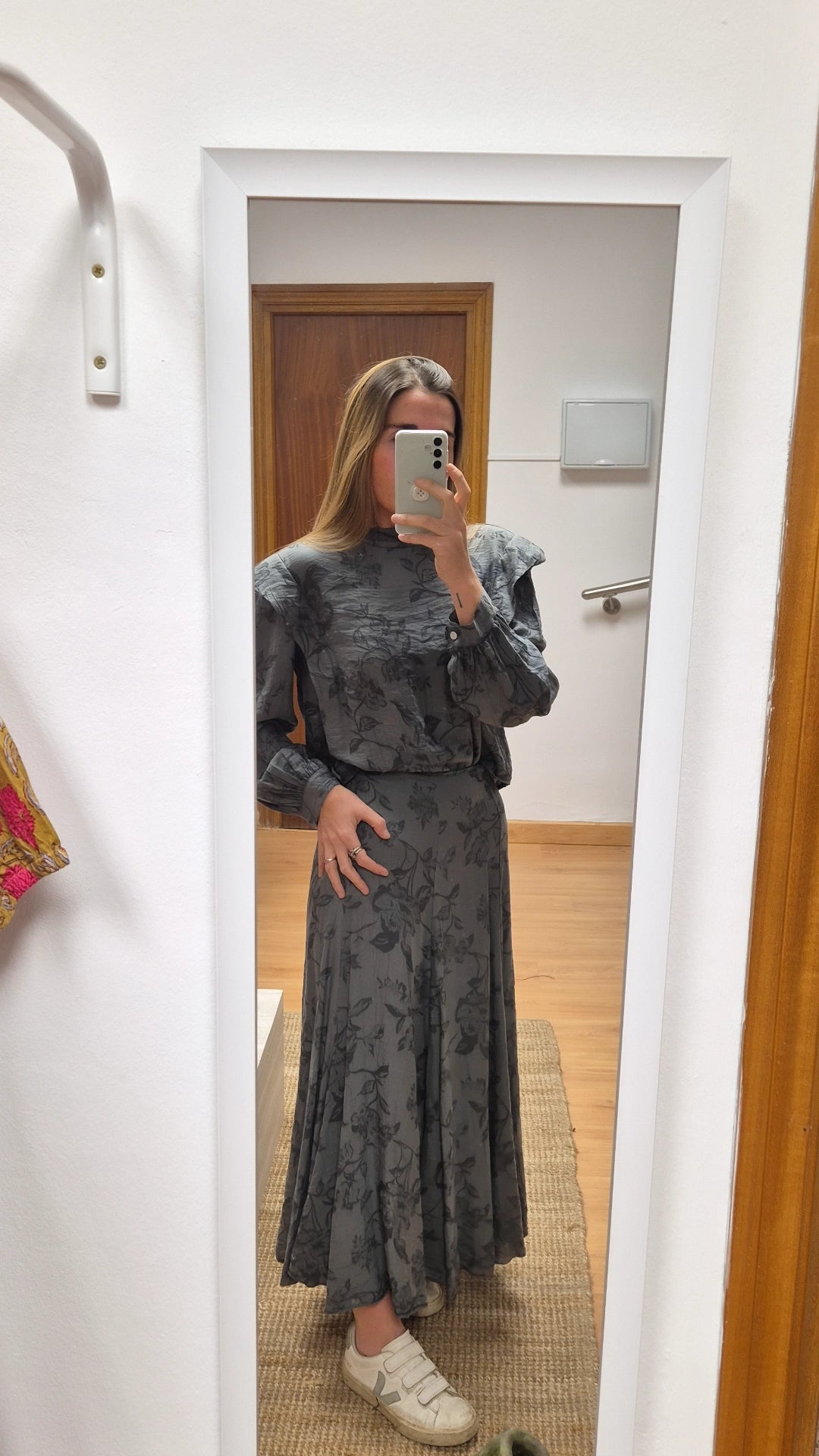 Conjunto Paulita gris