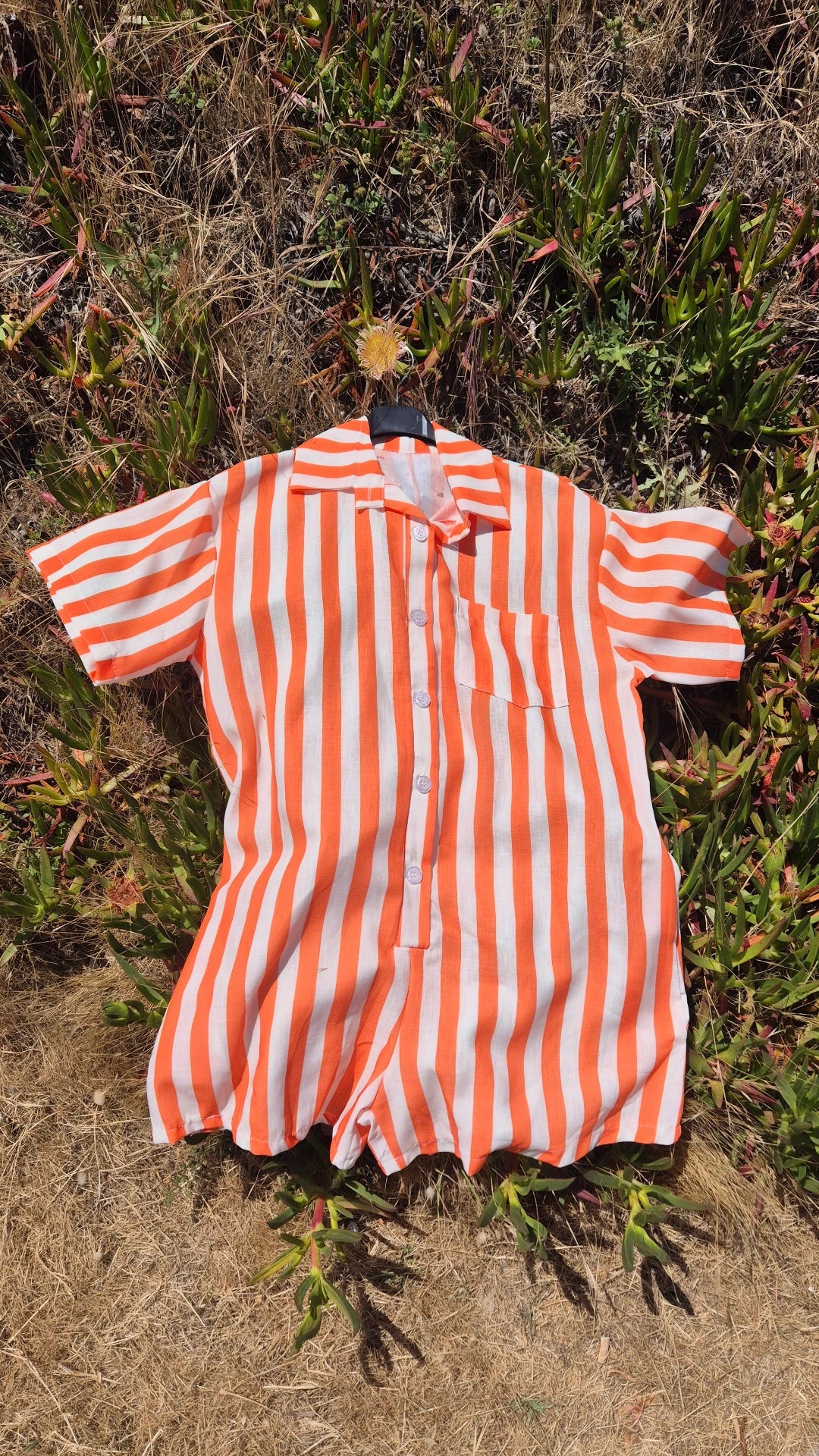 Mono rayas colores - orange