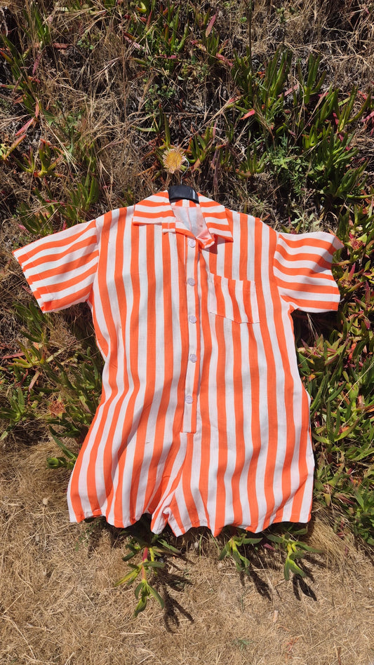Mono rayas colores - orange