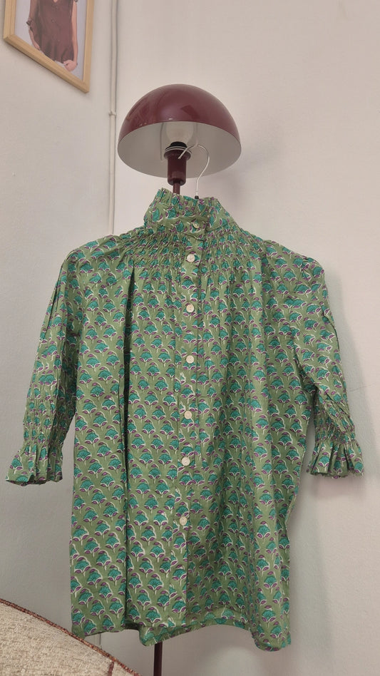 Blusa Florelia manga corta AA