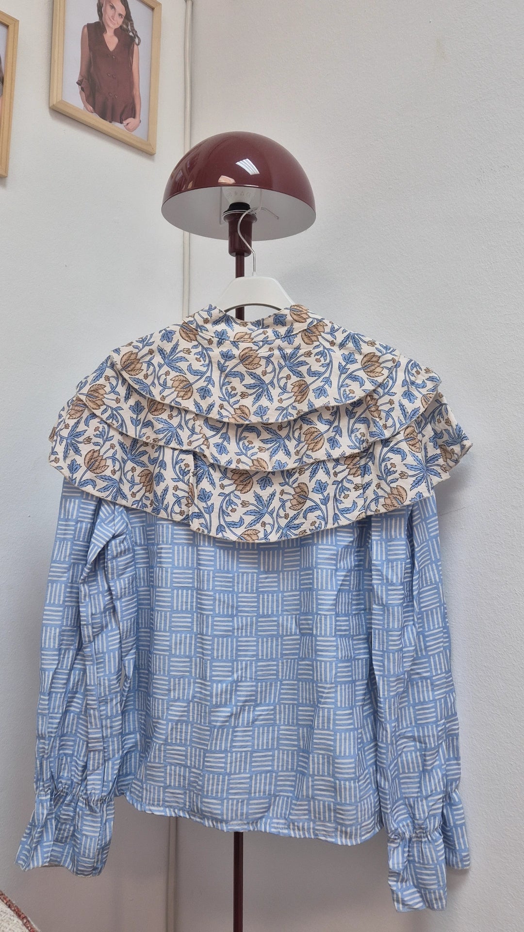 Blusa dos estampados Lluvia