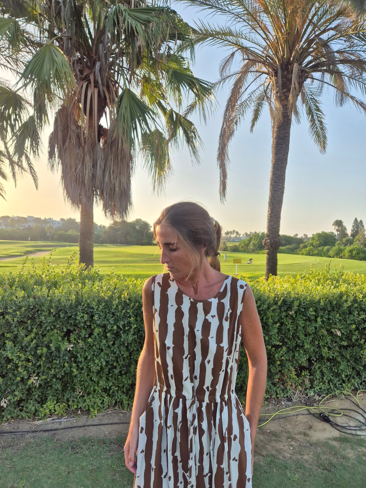 Vestido pichi print