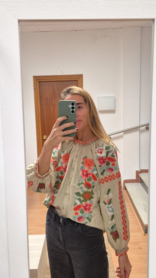 Blusa/Kimono Kala