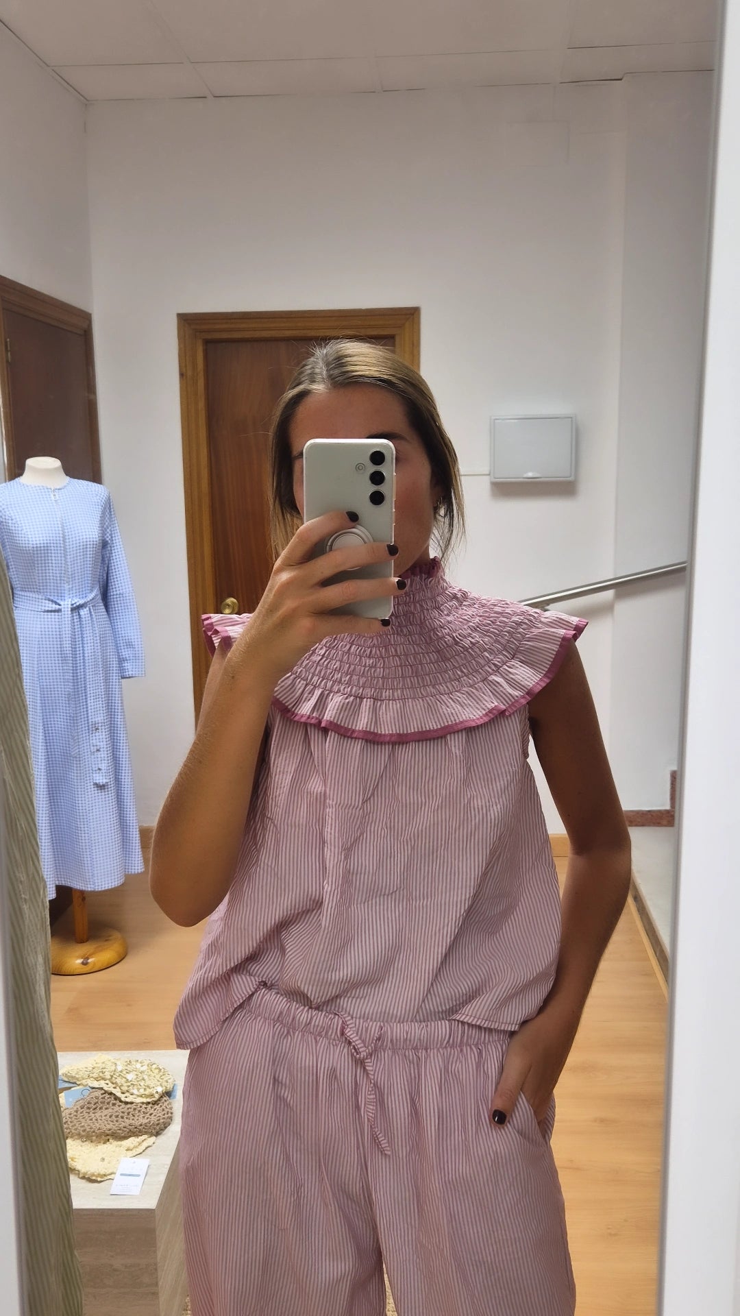 Conjunto Claudia rosa