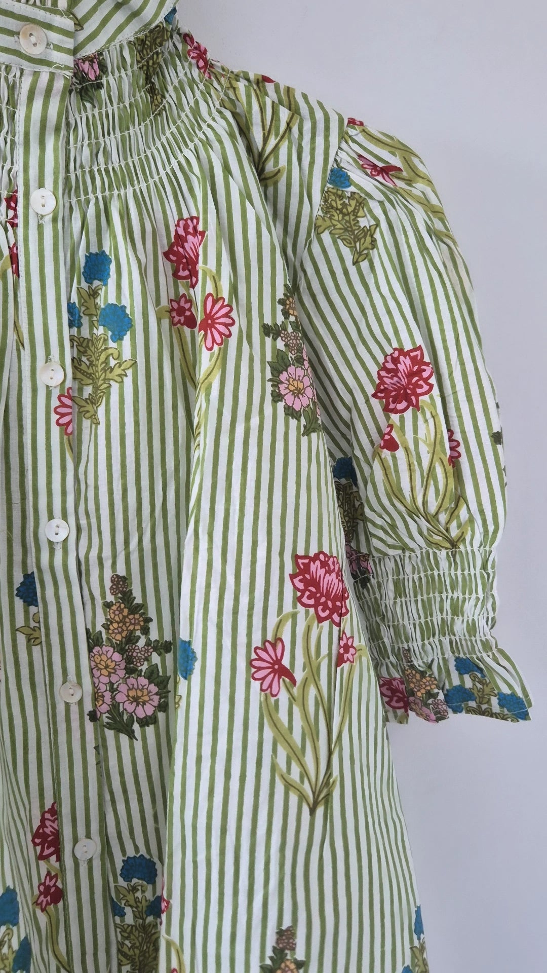 Blusa Florelia manga corta LL