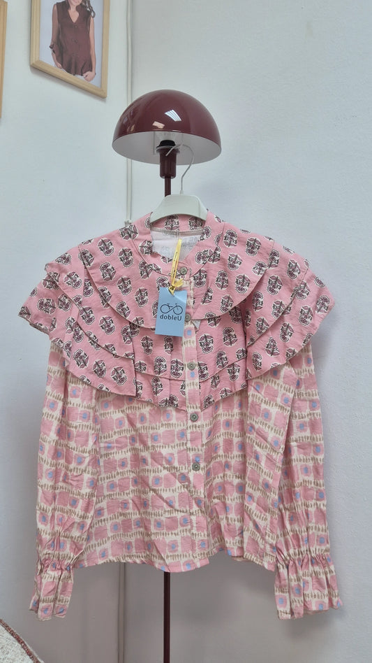 Blusa dos estampados Aurora