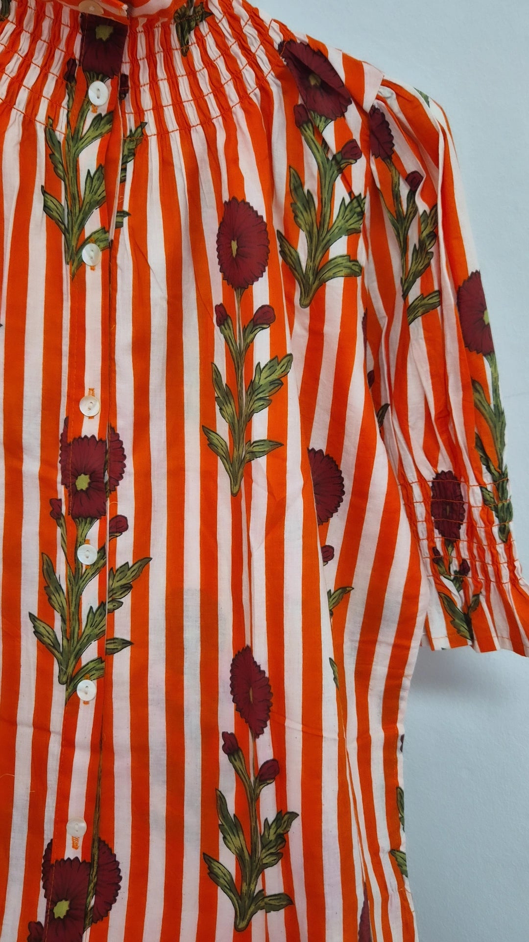 Vestido Florelia manga corta O