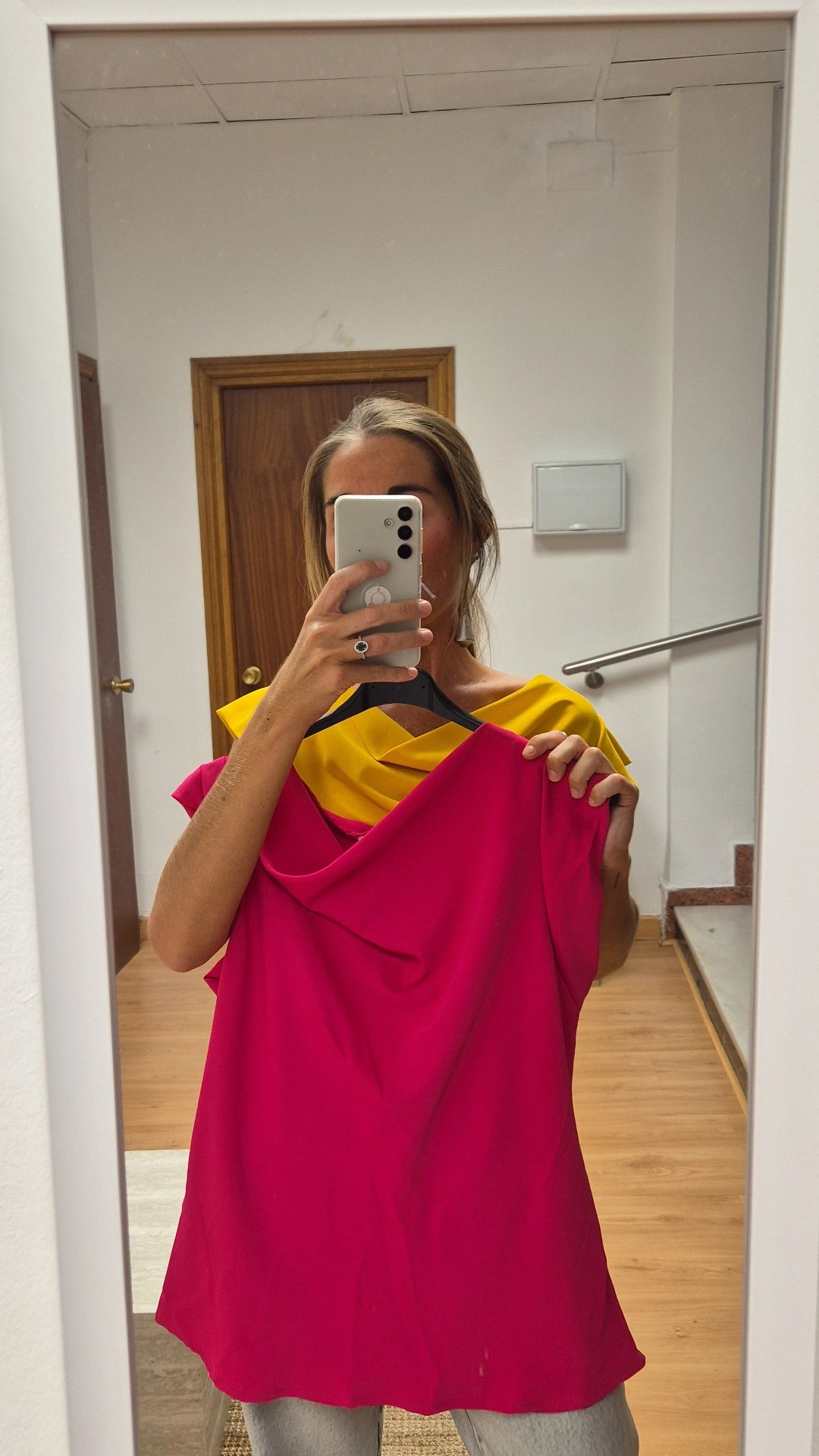 Blusa Eva fucsia