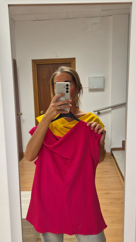 Blusa Eva fucsia