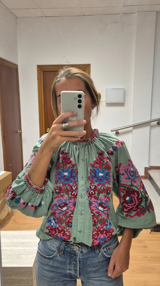 Blusa/Kimono Isha
