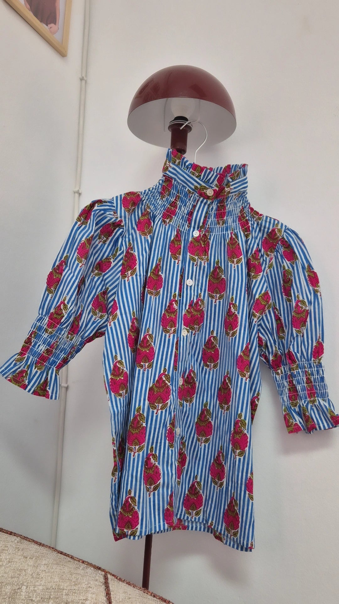 Blusa Florelia manga corta CC