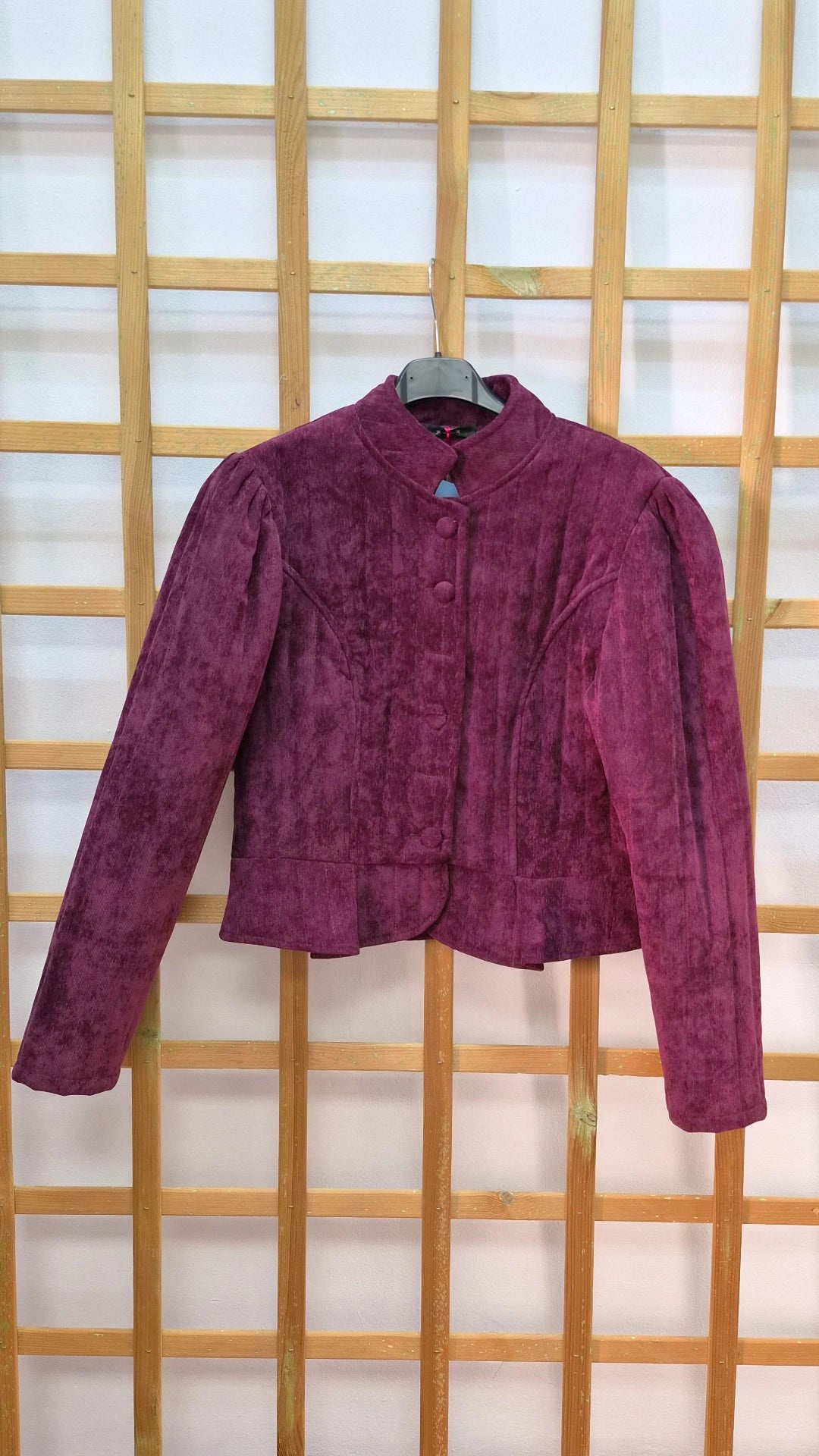 Chaqueta Cayetana buganvilla