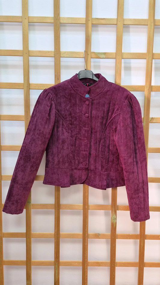 Chaqueta Cayetana buganvilla