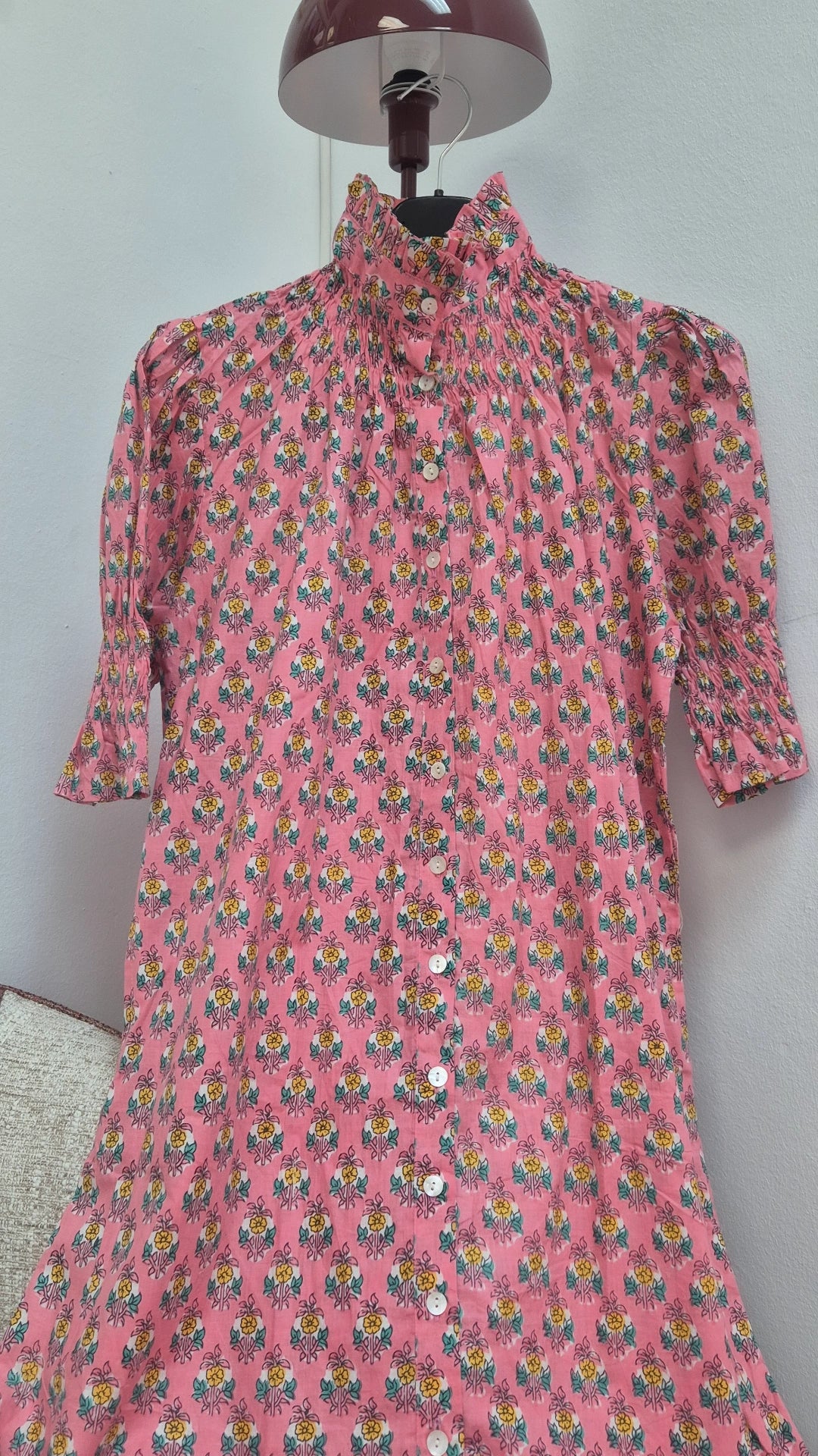 Vestido Florelia manga corta F