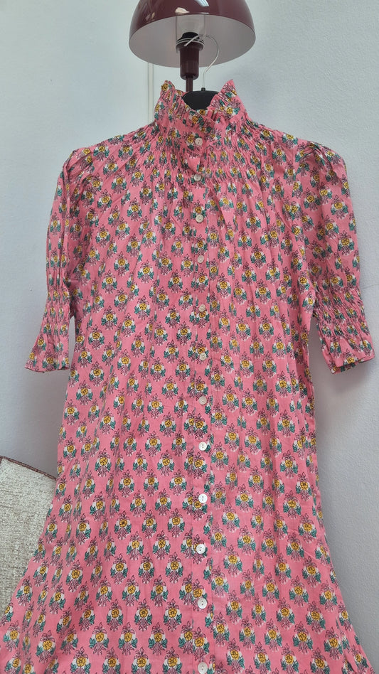 Vestido Florelia manga corta F