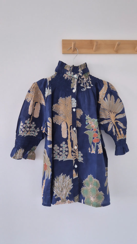Blusa Florelia manga corta FF