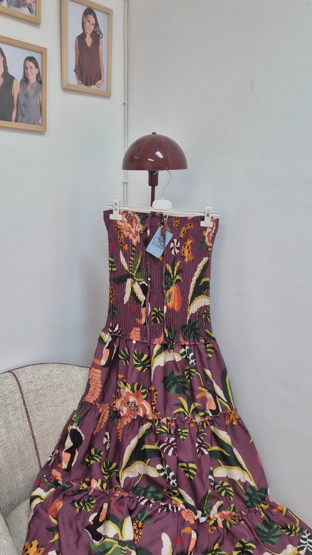 Vestido Tiger purple