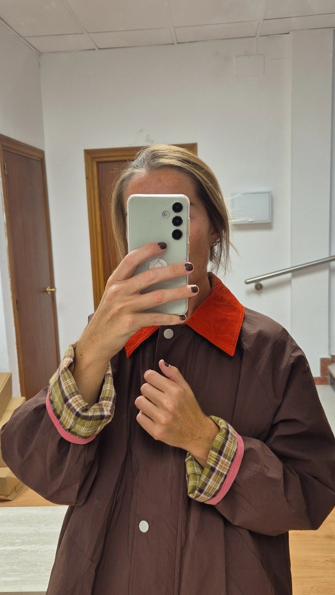 Chaqueta Eugenia marrón